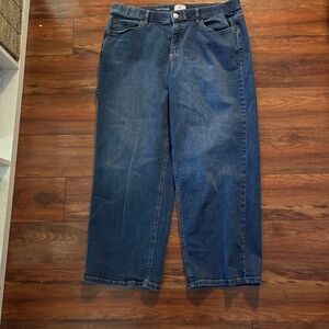 Straight leg DC jeans wide leg